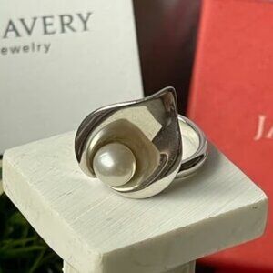 James Avery Calla Lily Rare Retired Ring !!!!!!